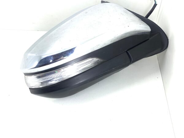 RETROVISOR TOYOTA HILUX, 16/20, DIREITO, ELETRICO, CROMADO C/PISCA.